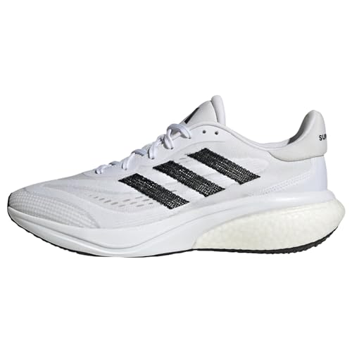adidas Supernova 3 Running Shoes, Zapatillas Hombre, FTWR White/Core Black/FTWR White, 46 2/3 EU