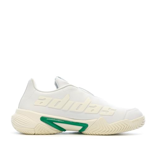 Adidas - Zapatillas de Padel Blancas Hombre Barricade, blanco, 40 EU